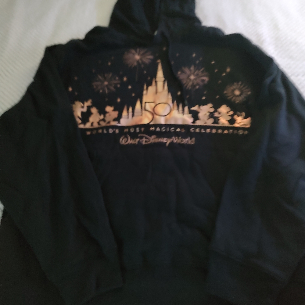 Black Disney World 50th Anniversary Hoodie